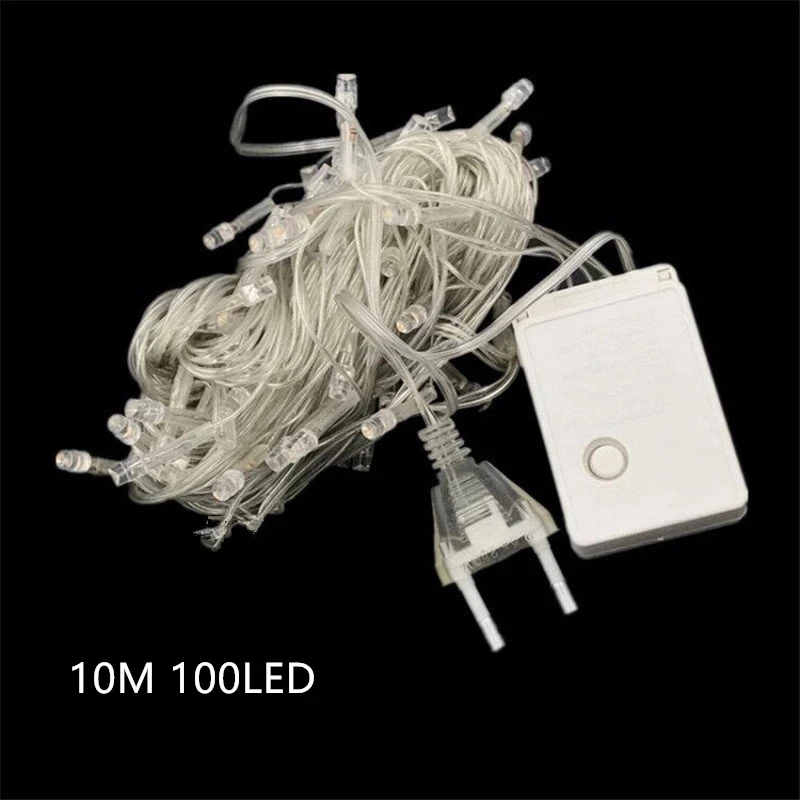 Outdoor Lighting Sconce - 110V 220V 10M 100 Led String