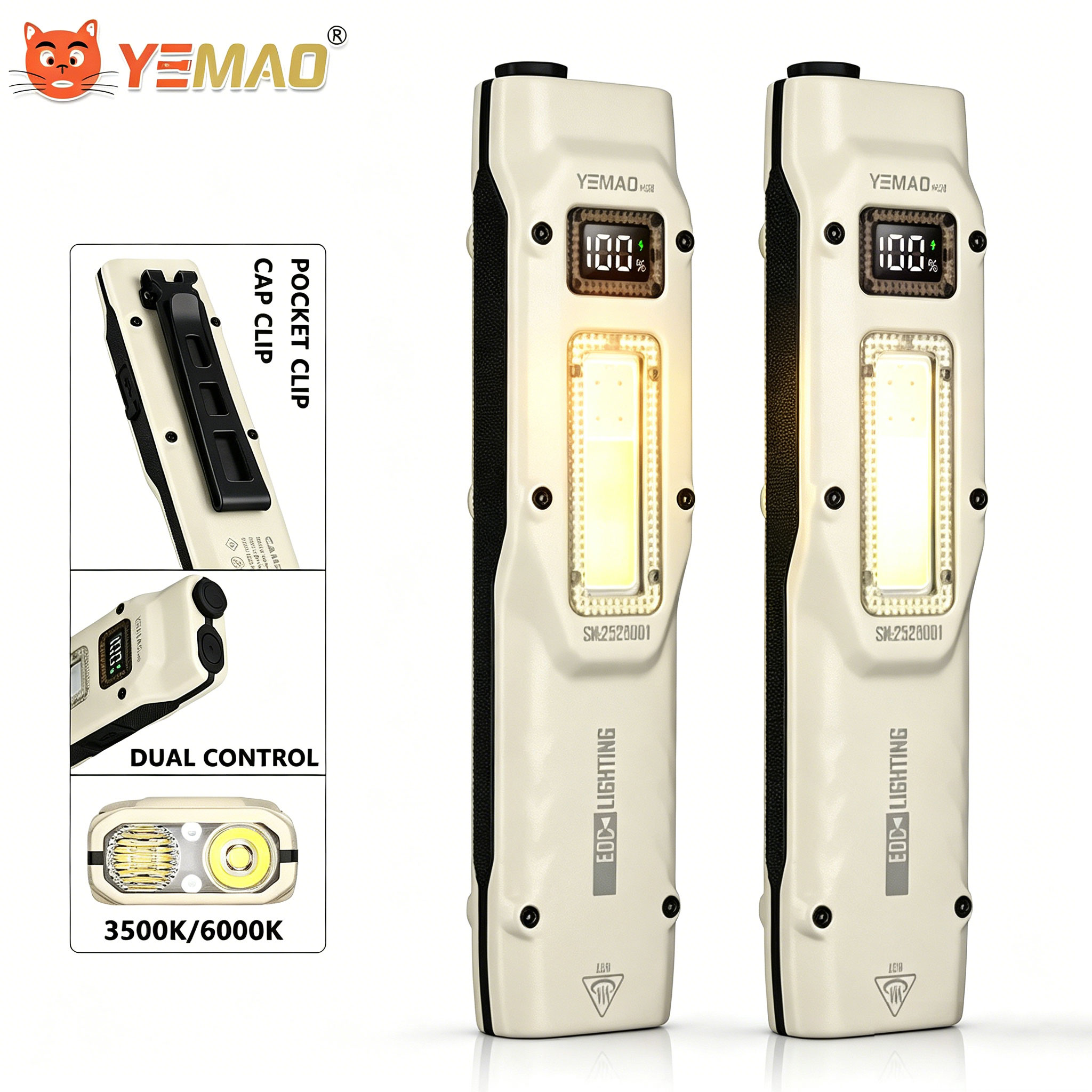 Outdoor Lighting House - Draagbare 880LM YEMAO M28 Ultradunne Tactische