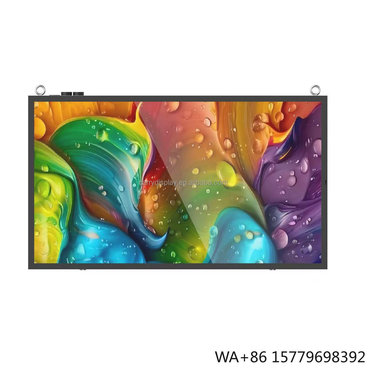 Color Changing Outdoor - Fabrieksmodel 75 inch wandbevestigbare buiten-totem multimedia