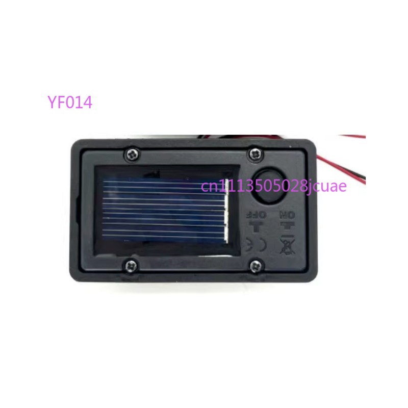 Outdoor Lighting Box - 4 stuks zonne-lantaarn batterijdoos vervangende bovenkant,