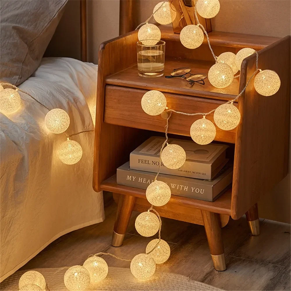 Outdoor Lighting Sconce - Halloween Katoenen Slinger Ballen Lichten String