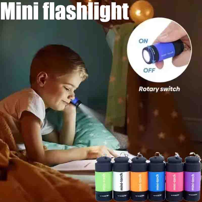 Outdoor Lighting Usb - USB oplaadbare camping mini-zaklamp Sterk licht