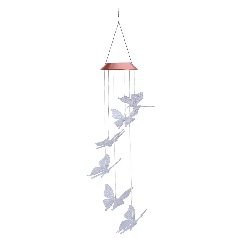 Color Changing Outdoor - Solar Wind Chime Light Transparant Kleurveranderend