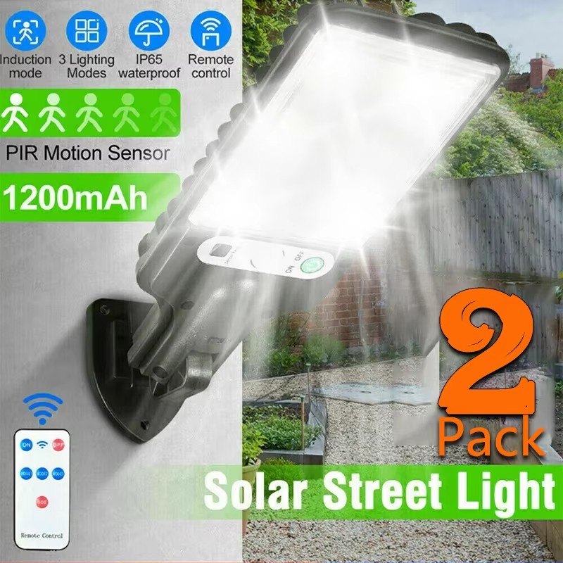 Outdoor Lighting Decoration - Buitenverlichting op zonne-energie met bewegingsmelder, 3