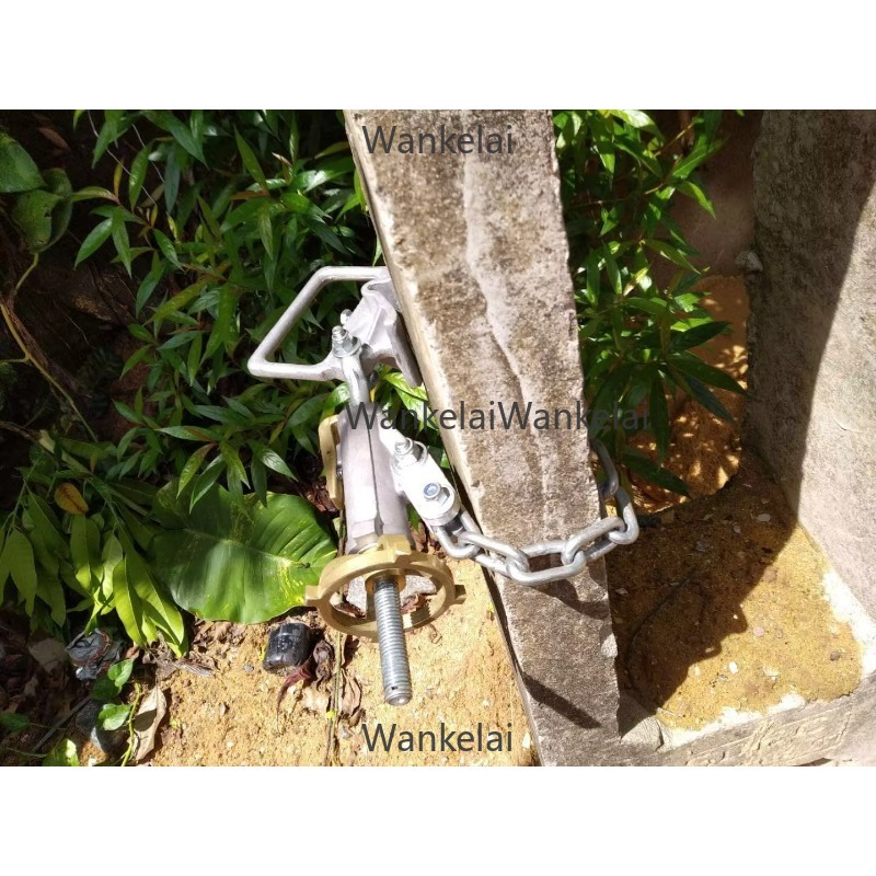 Outdoor Lighting Ground Fixtures - Compacte clusterstang voor paalmontage, grondsteunhardware voor