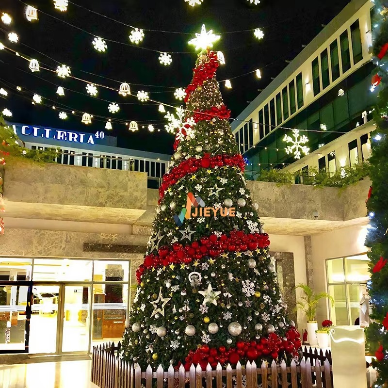Outdoor Lighting Tree - Hoge kwaliteit gigantische decoratieve kunstkerstbomen voor