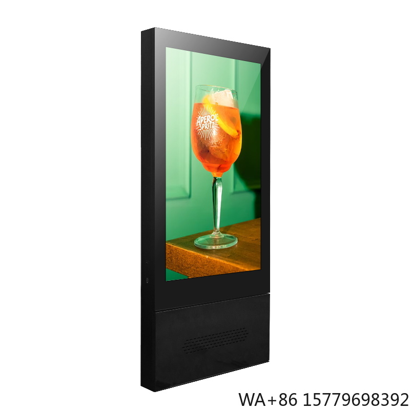 Color Changing Outdoor - De nieuwste aluminium LCD reclameplayer, staande