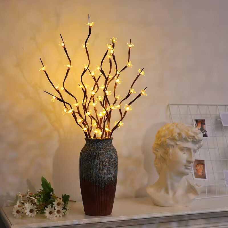 Outdoor Lighting Tree - 1/2PC 20LED Kersenbloesem Boomtak Verlichting Binnen