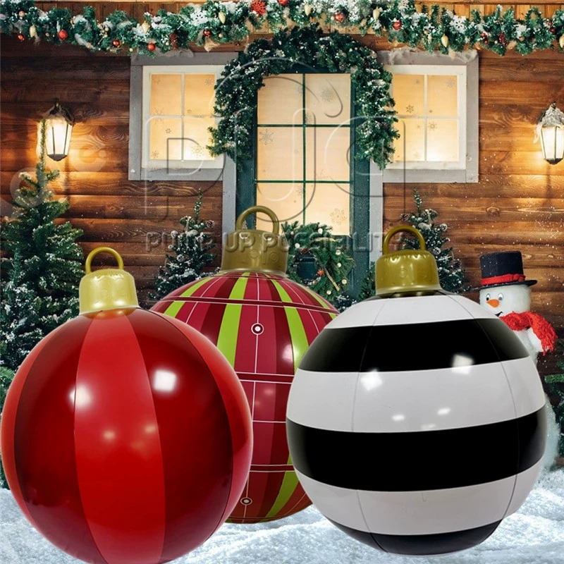 Outdoor Lighting Tree - 60cm Outdoor Kerst Opblaasbare Versierde Bal