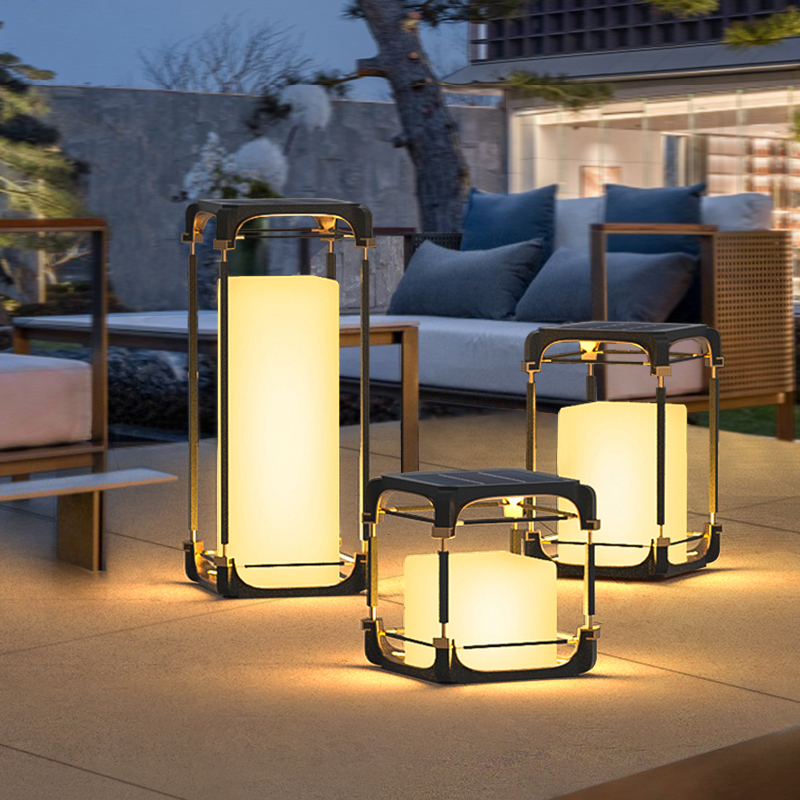 Outdoor Lighting Decoration - Lichtgevende vloerlamp binnenplaats zonne-LED buitenverlichting niet-zonnelamp