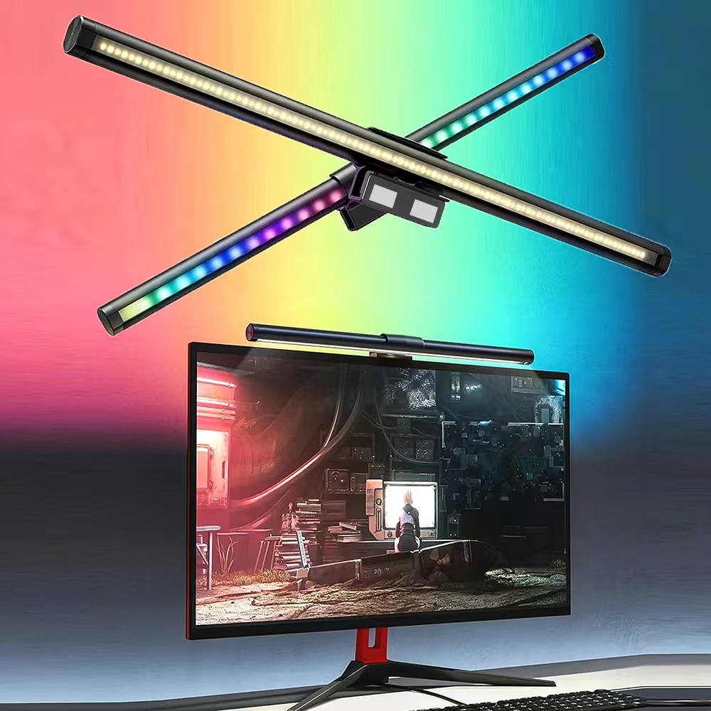 Outdoor Lighting Yellow - LED-scherm hanglamp met USB-voeding Traploos dimmen