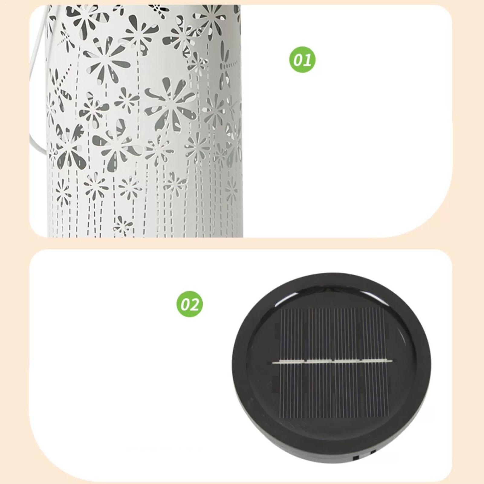 Outdoor Lighting House - Buitenlantaarns voor veranda Kleurrijke metalen bloemlampen