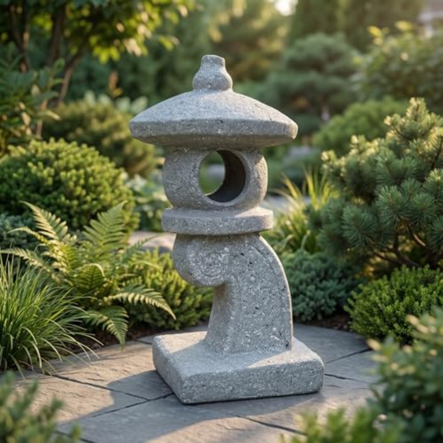 14'' hoge Aziatische op zonne- - Outdoor Zen Lighting recensie en prijs