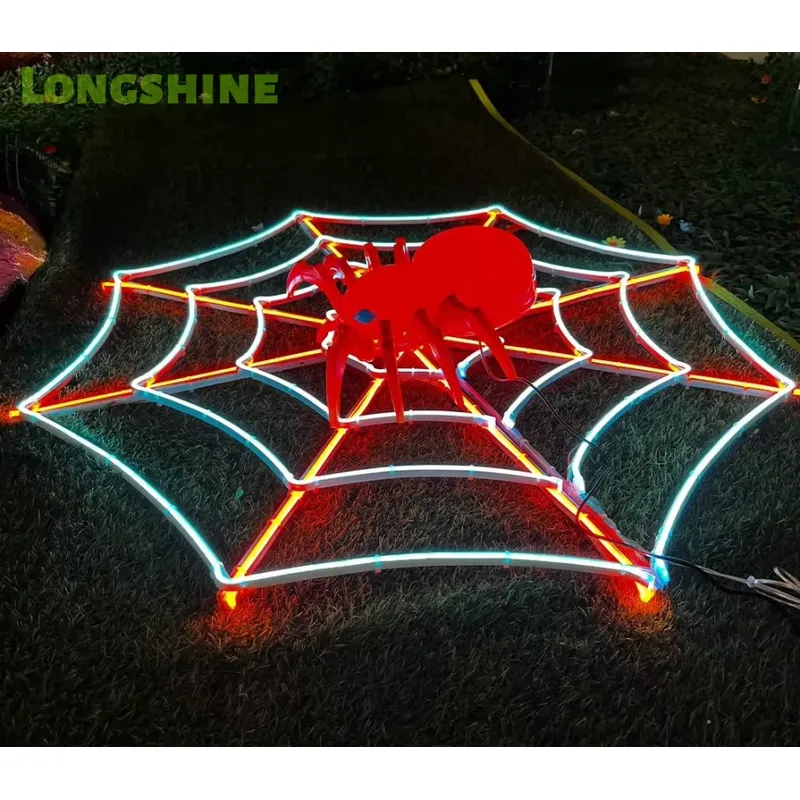 Voor Halloween Spider Web LED- - Outdoor Lighting Tree recensie en prijs