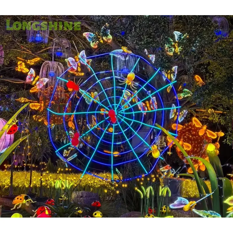 Voor Halloween Spider Web LED- - Outdoor Lighting Tree recensie en prijs