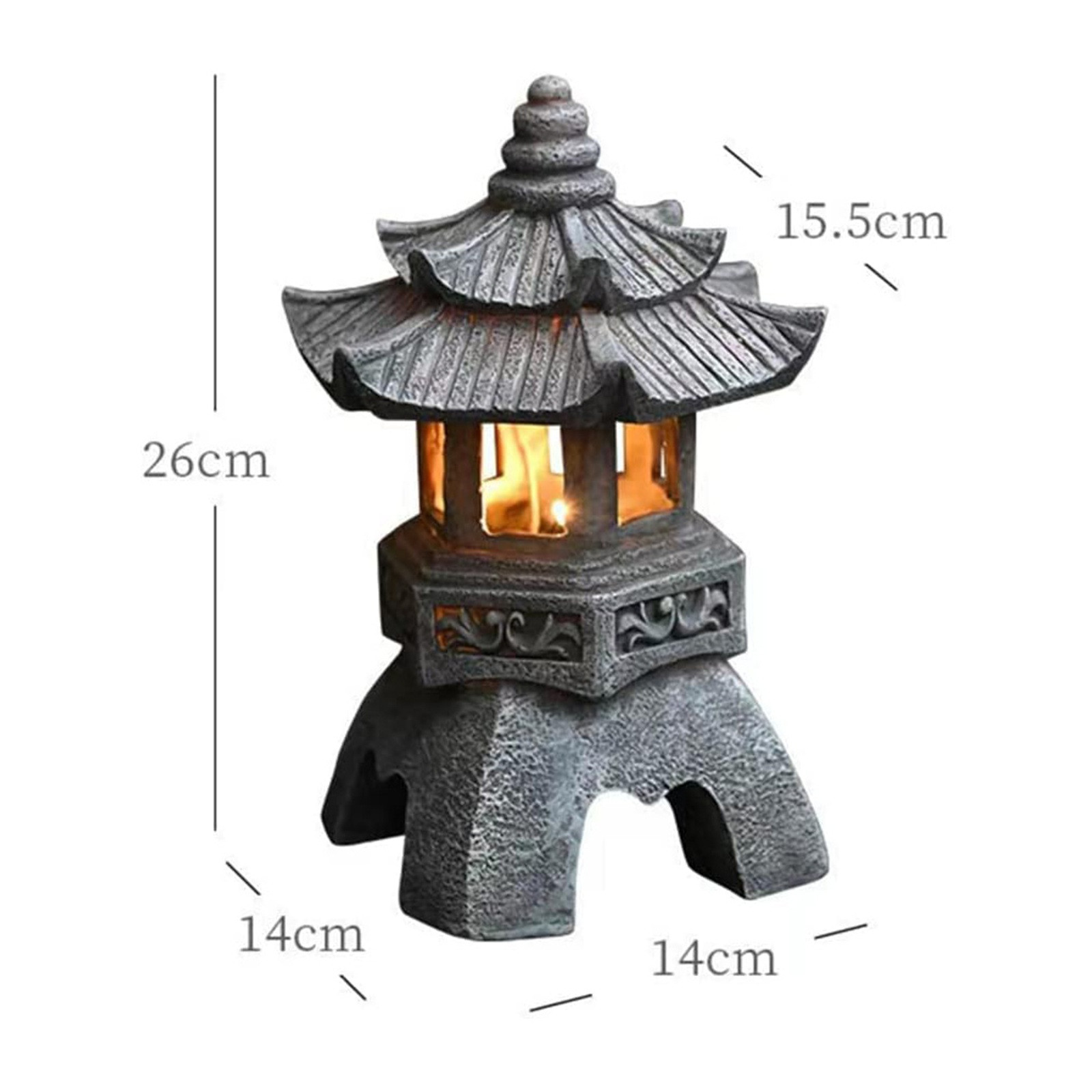 Pagode Standbeelden Outdoor Zo - Outdoor Zen Lighting recensie en prijs