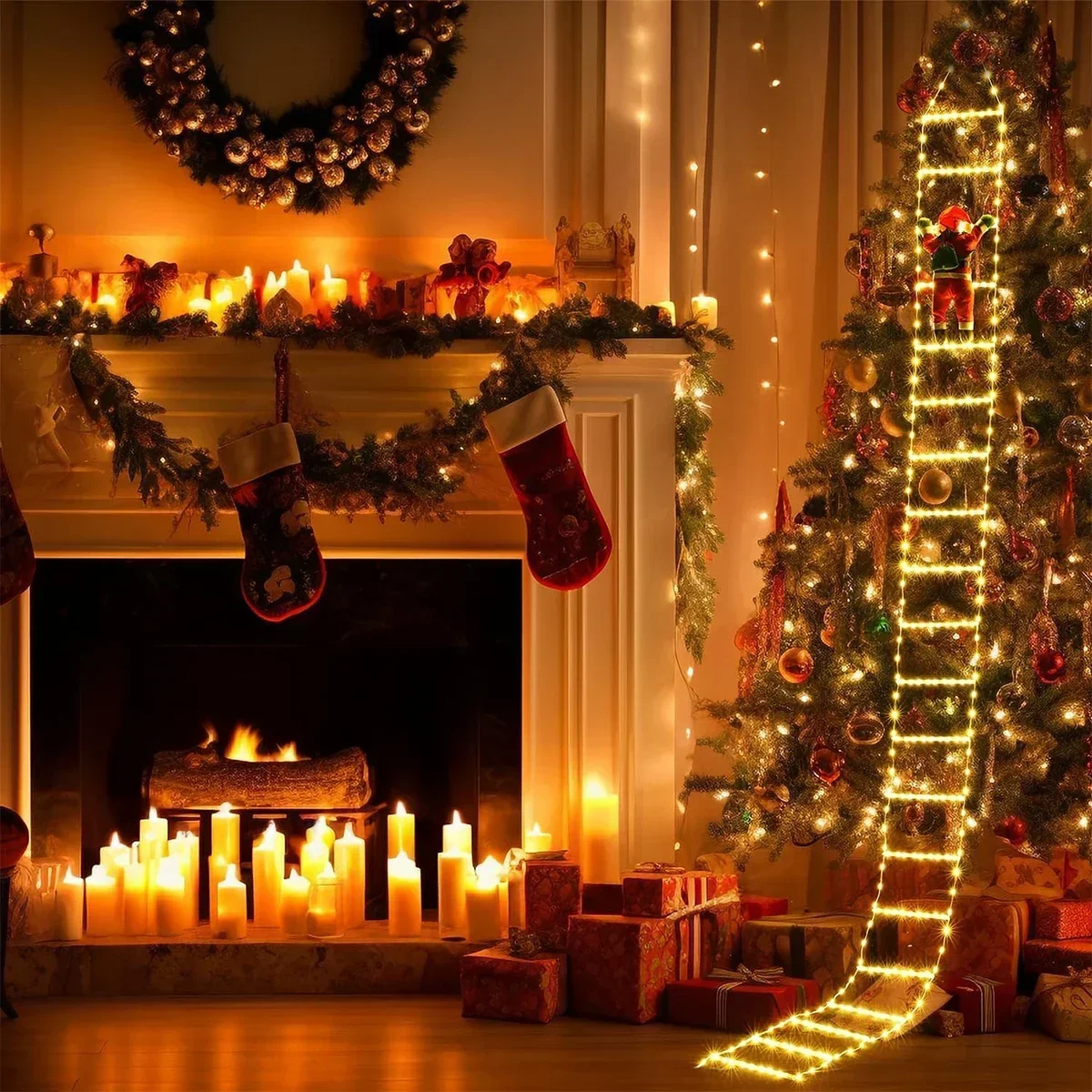 Led Ladder Licht Voor Santa Cl - Outdoor Lighting Tree recensie en prijs