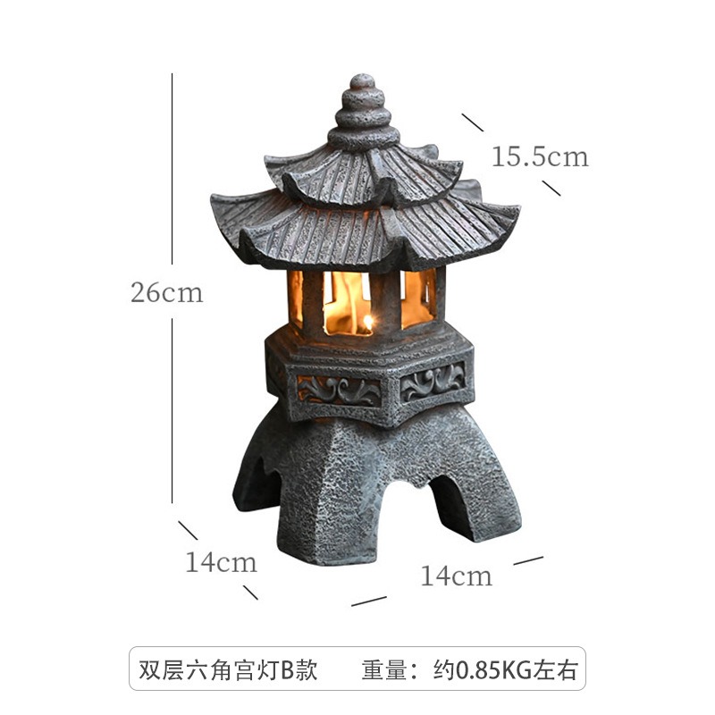 Pagodestatues Buitenverlichtin - Outdoor Zen Lighting recensie en prijs