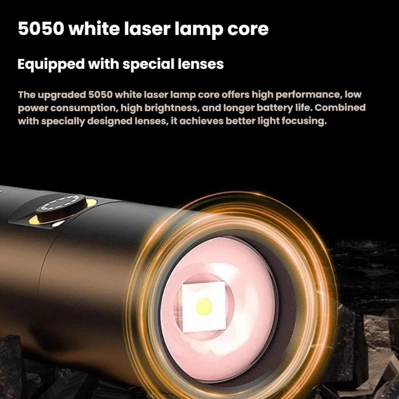 Sterk licht LED-zaklamp Type-C - Outdoor Lighting Types recensie en prijs