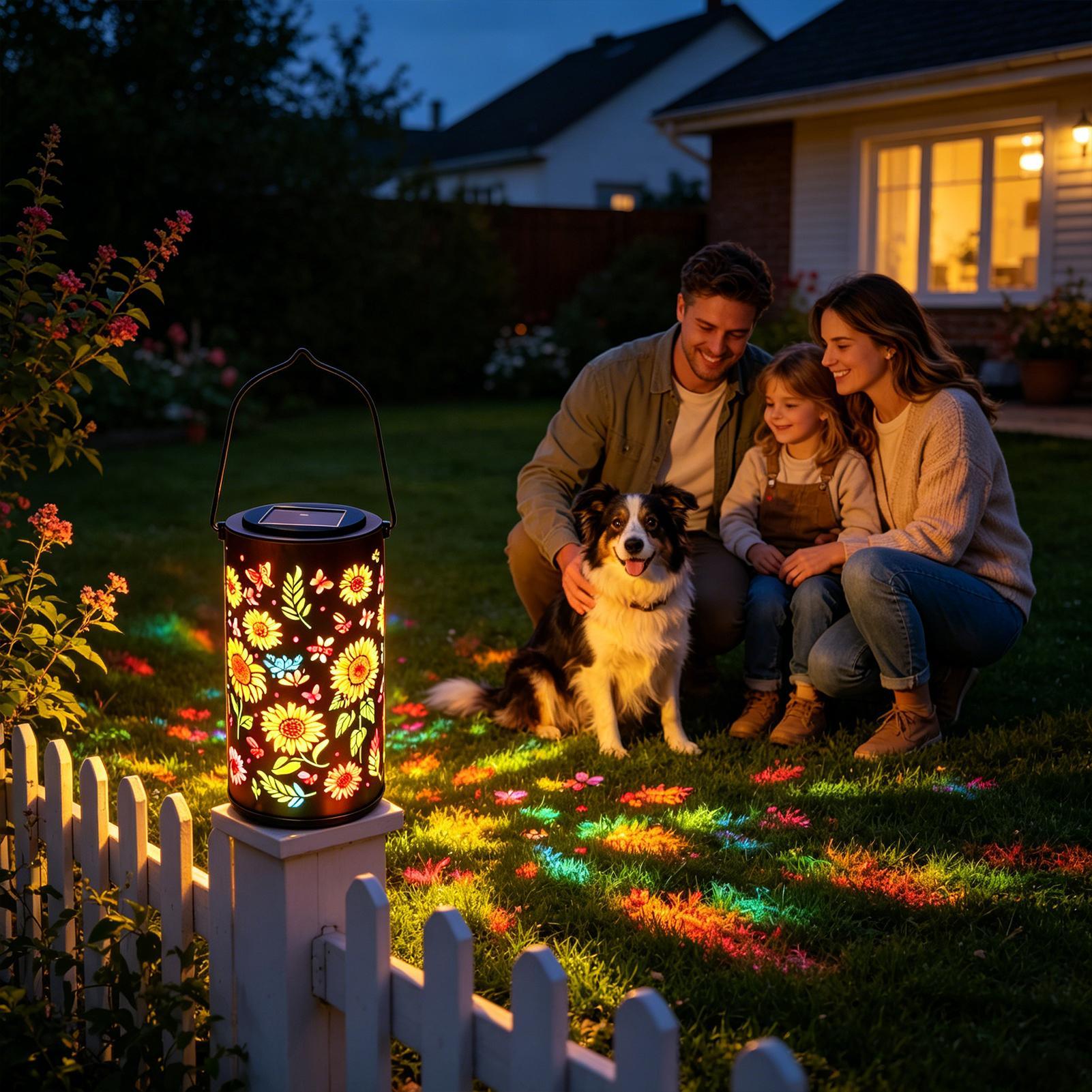 Zonnebloem zonnelantaarn weerb - Outdoor Lighting Tree recensie en prijs