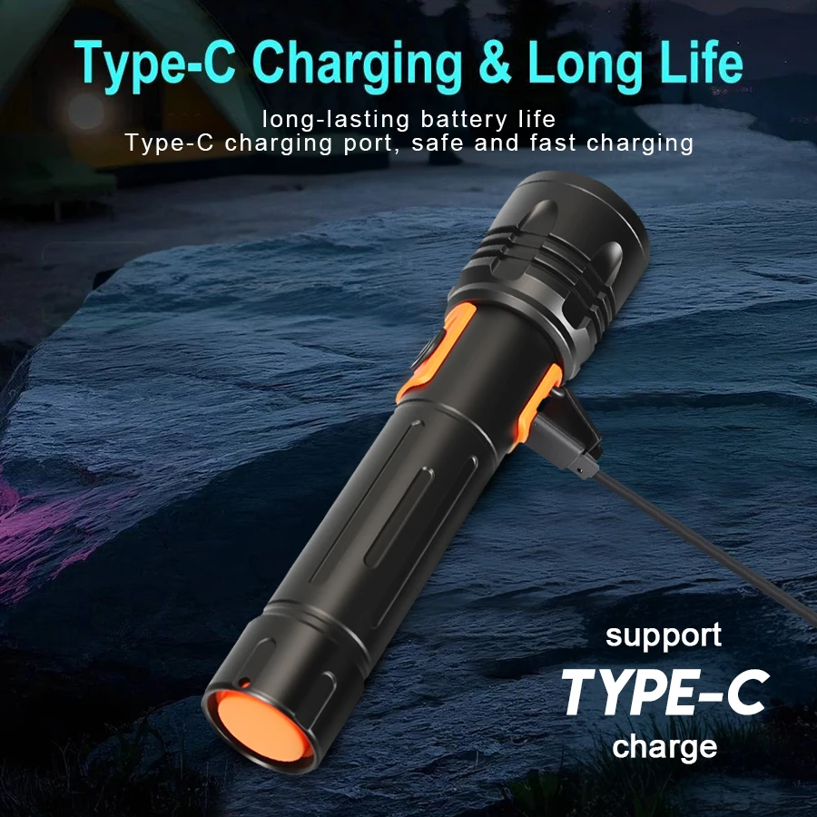 Krachtige LED-zaklamp Oplaadba - Outdoor Lighting Usb recensie en prijs