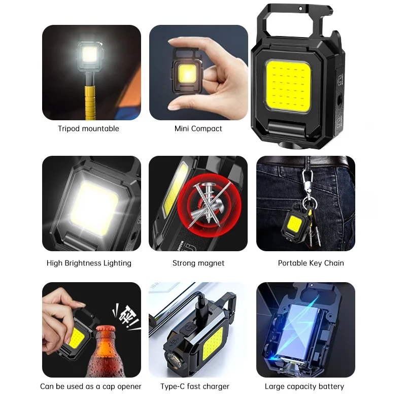 Mini-zaklamp sleutelhangerlich - Outdoor Lighting Usb recensie en prijs