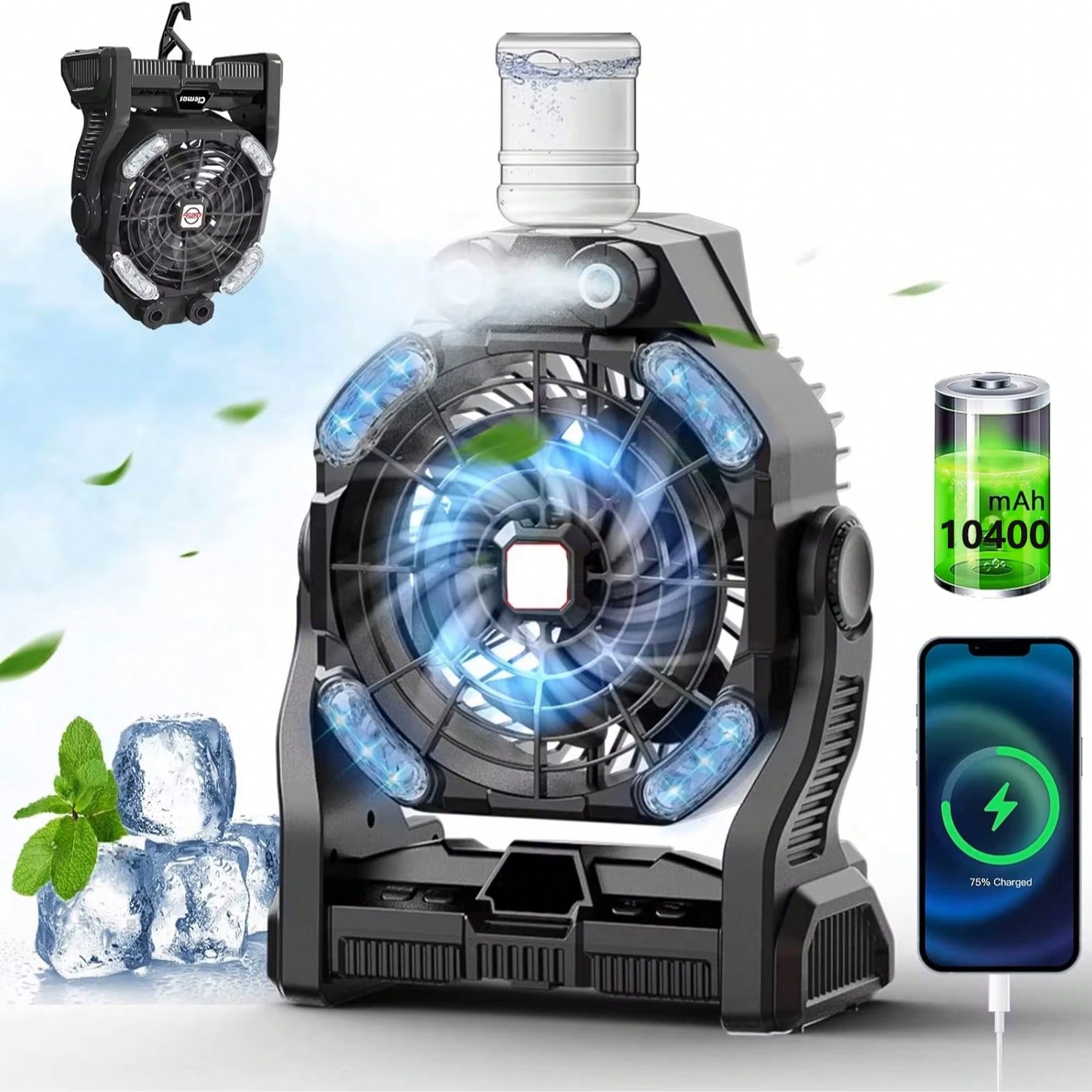 Campingventilator met Mister R - Outdoor Lighting Nz recensie en prijs