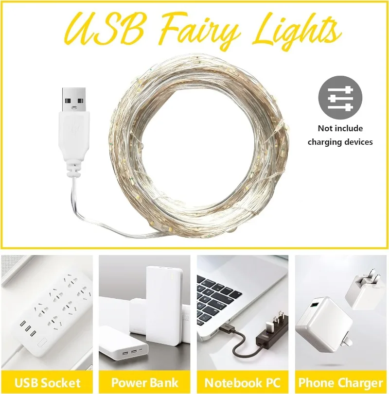 USB LED-lichtslingers Koper Zi - Outdoor Lighting Sconce recensie en prijs
