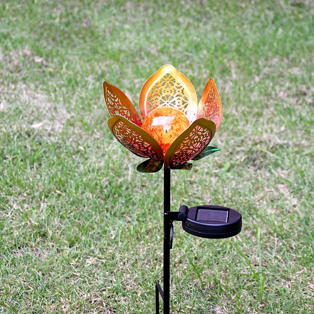Lotusvormige lamp op zonne-ene - Outdoor Lighting Ground Fixtures recensie en prijs