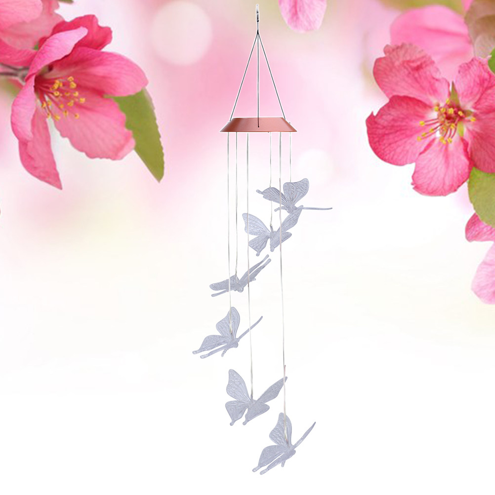 Solar Wind Chime Light Transpa - Color Changing Outdoor recensie en prijs