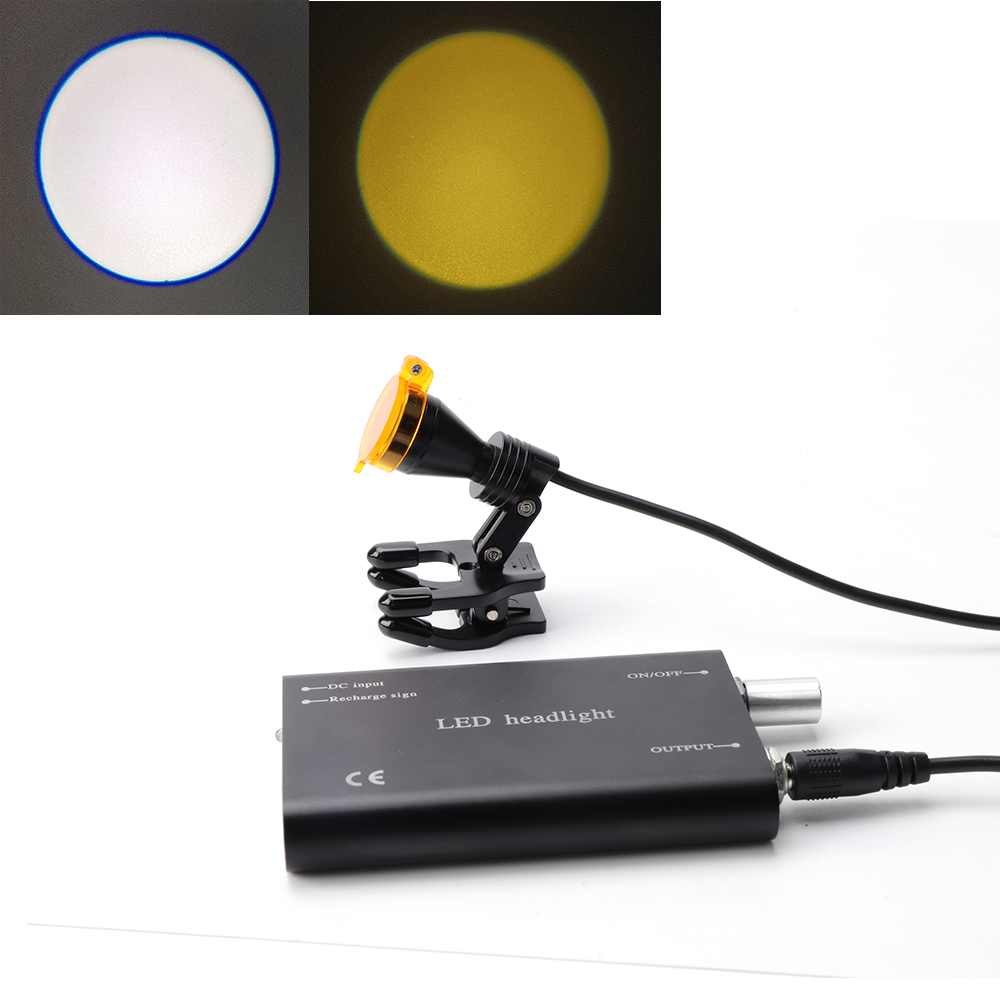 LED Tandheelkundige Hoofdlamp  - Outdoor Lighting Yellow recensie en prijs