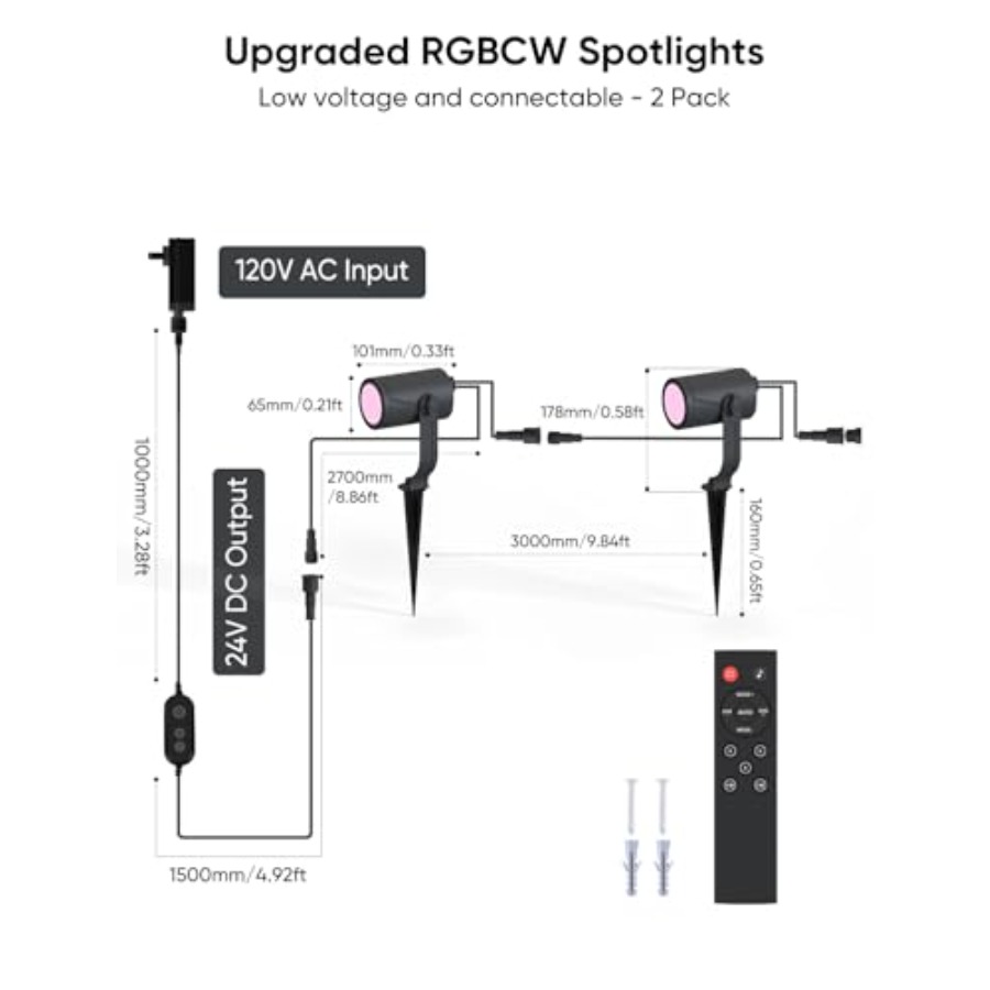 Buitenverlichting 600lm, slimm - Outdoor Lighting Kits Low Voltage recensie en prijs
