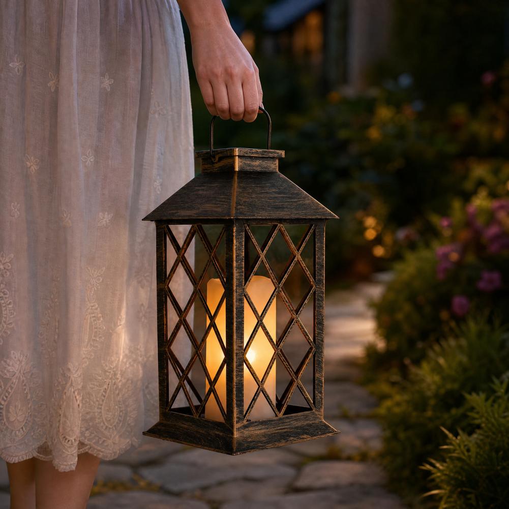 Retro zonnelantaarn, zonne-ene - Outdoor Lighting Decoration recensie en prijs
