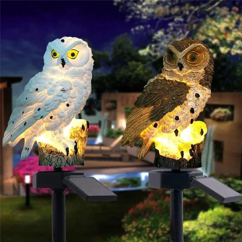 Solar Owl Statue Garden Light  - Outdoor Lighting Types recensie en prijs