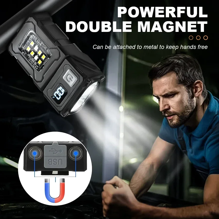 2/1 stuks draagbare zaklamp su - Outdoor Lighting Usb recensie en prijs