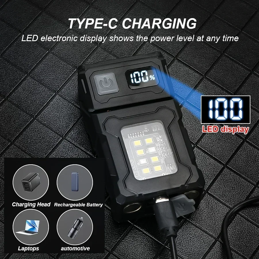 2/1 stuks draagbare zaklamp su - Outdoor Lighting Usb recensie en prijs