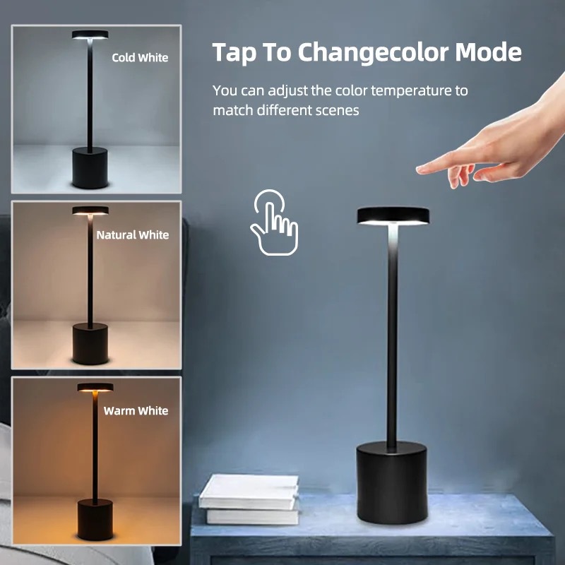 LED oplaadbare touch metalen t - Outdoor Lighting Art recensie en prijs