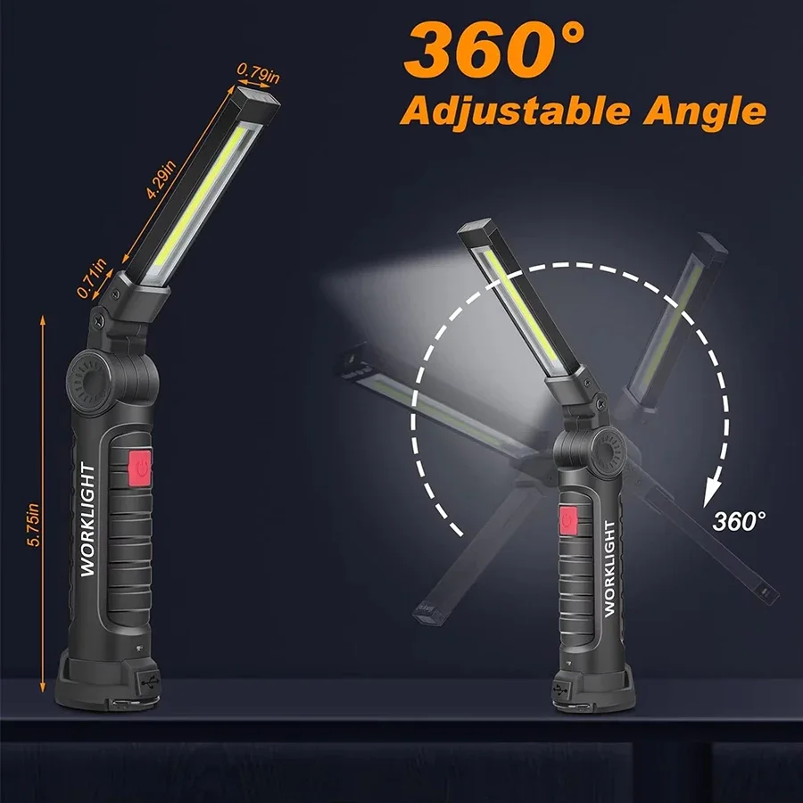 Nieuwe draagbare COB LED-zakla - Outdoor Lighting Usb recensie en prijs