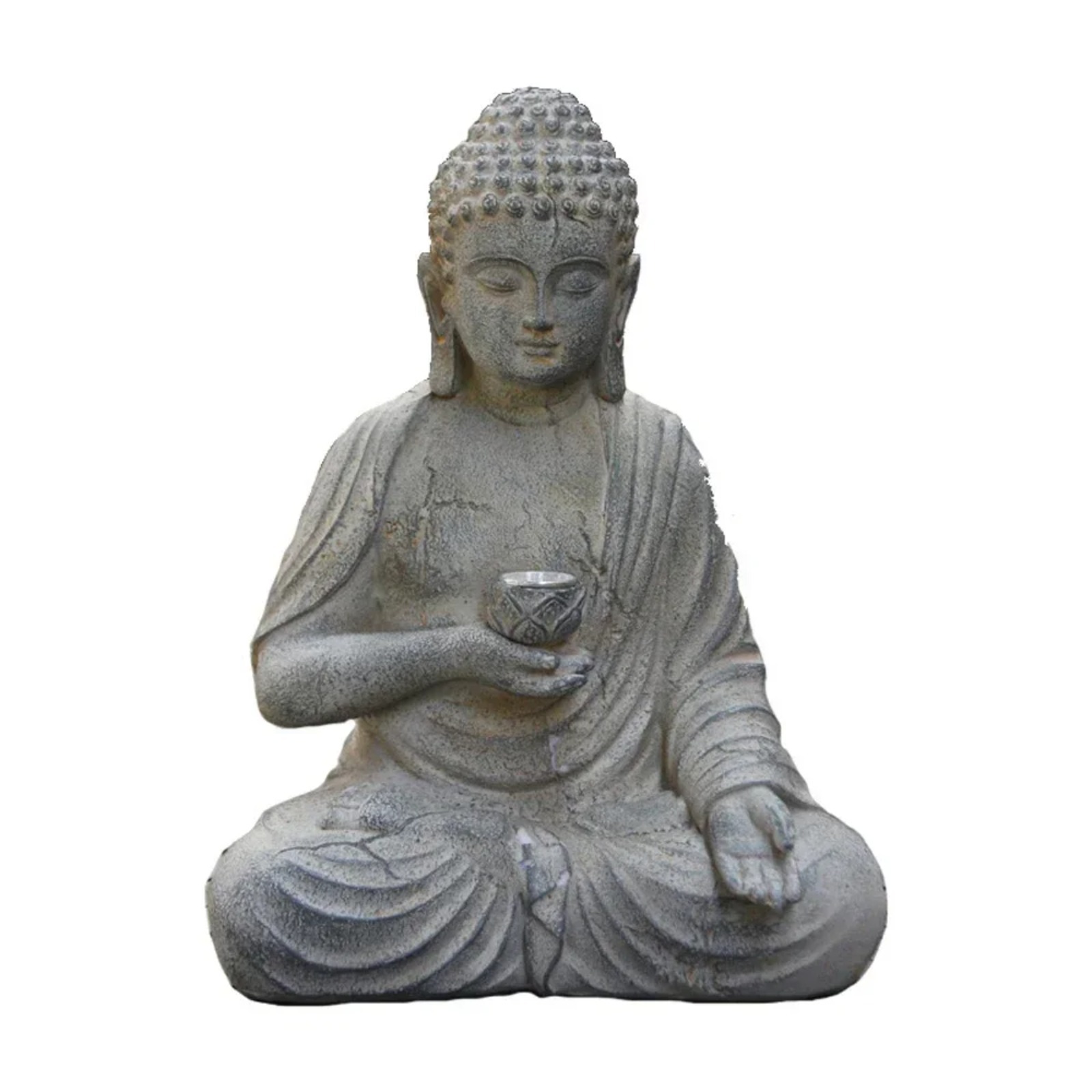 Solar Garden Statue Boeddha Ha - Outdoor Zen Lighting recensie en prijs