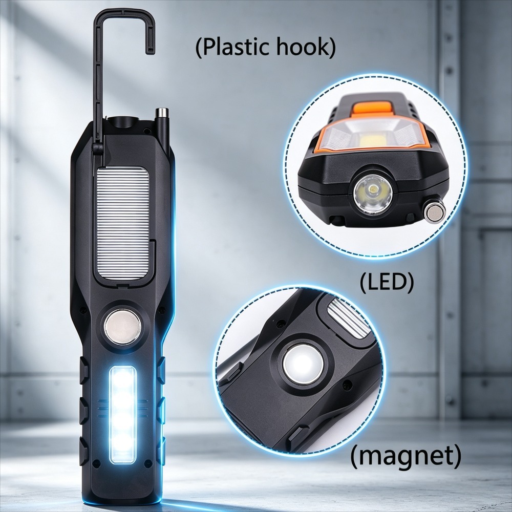 Nieuwe LED-werklamp met ingebo - Outdoor Lighting Usb recensie en prijs