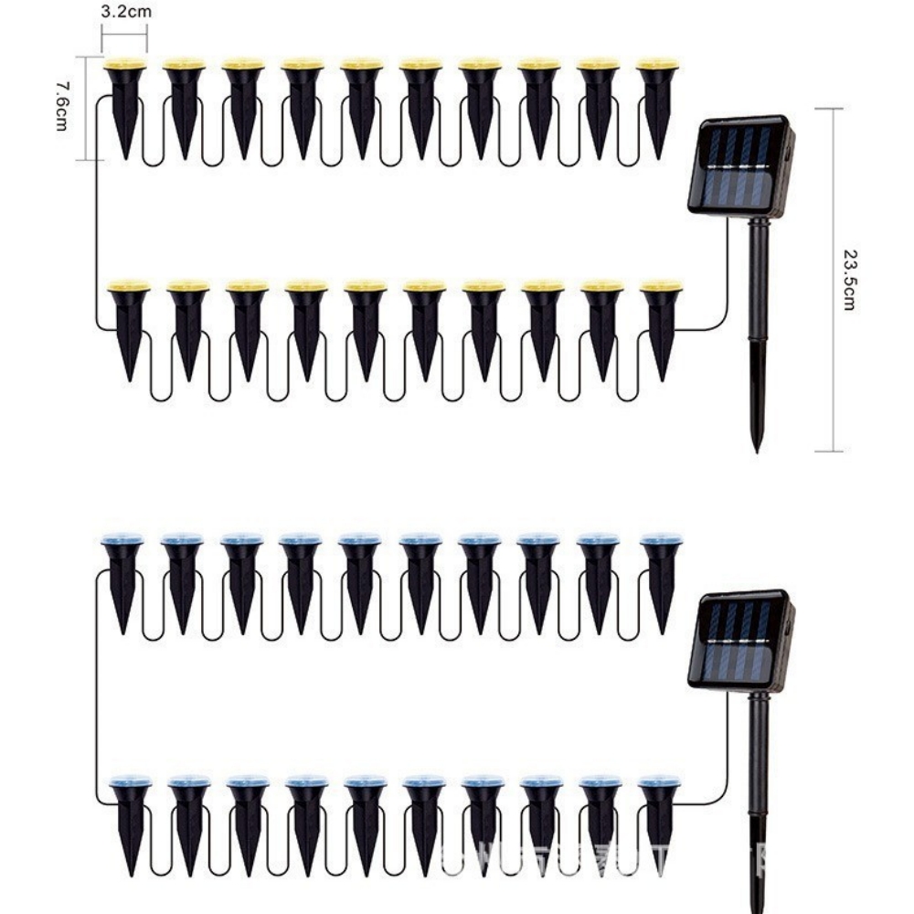 30/20/10LEDs Solar Tuinverlich - Outdoor Lighting Art recensie en prijs