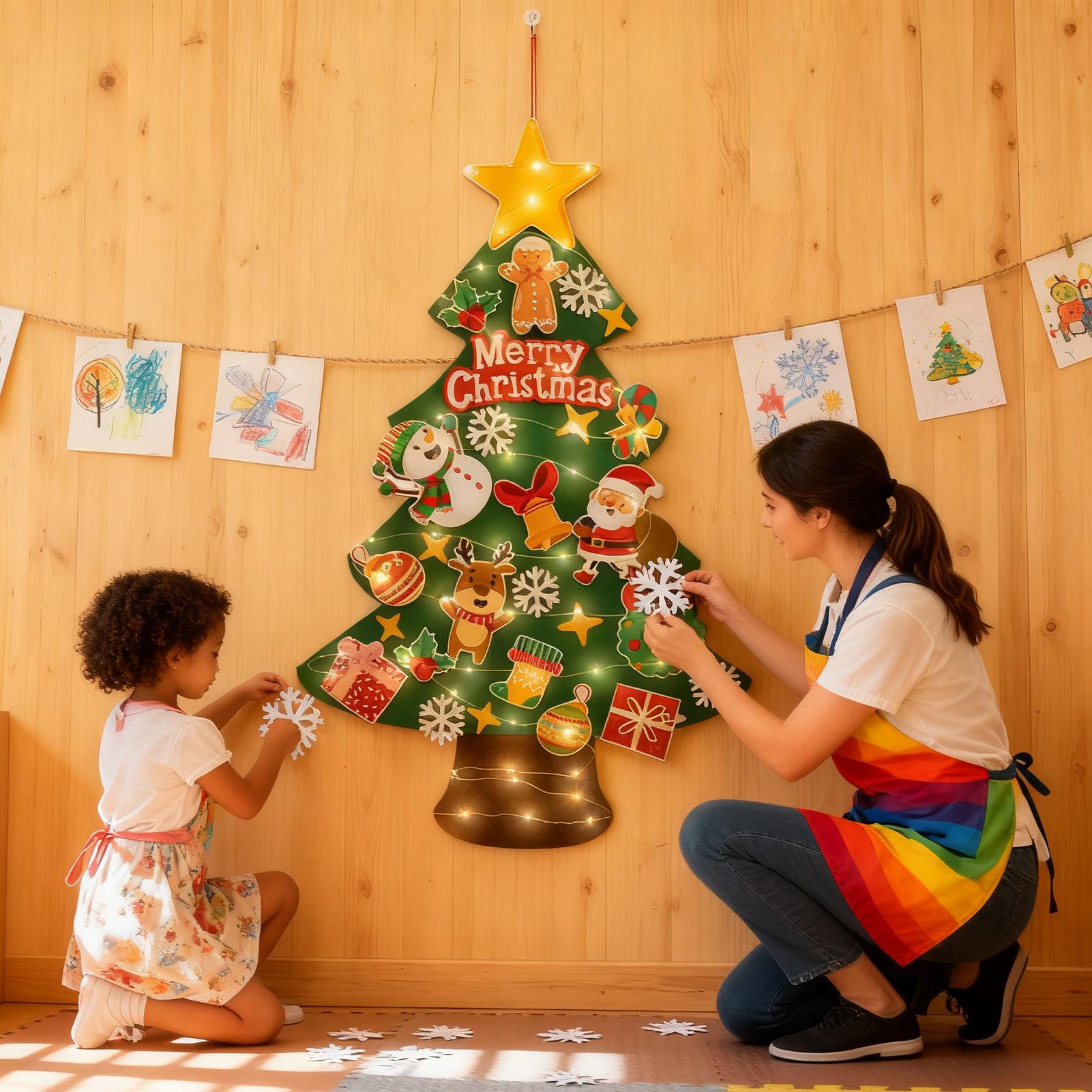 Vilten kerstboom met 9,8ft LED - Outdoor Lighting Tree recensie en prijs