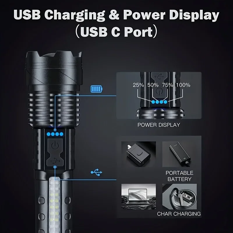 Krachtige LED-zaklamp Batterij - Outdoor Lighting Usb recensie en prijs
