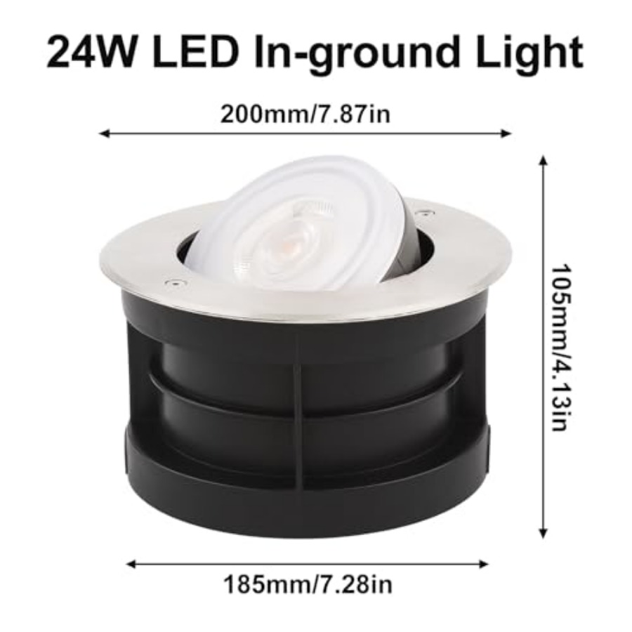 In de grond te plaatsen, hoekv - Outdoor Lighting Ground Fixtures recensie en prijs